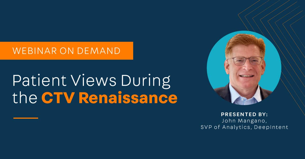 Patient Views During the CTV Renaissance Webinar On Demand