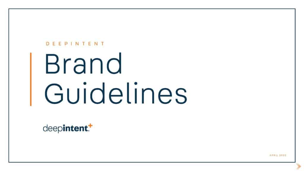 DeepIntent Brand Guidelines